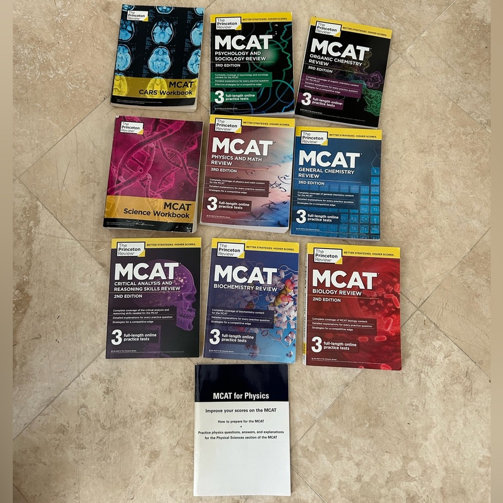 MCAT Prep Books